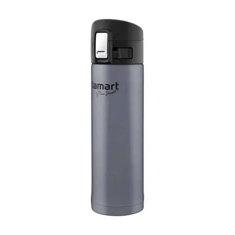 Термо бутилка LAMART LT4044 GREY, 0,42 л.