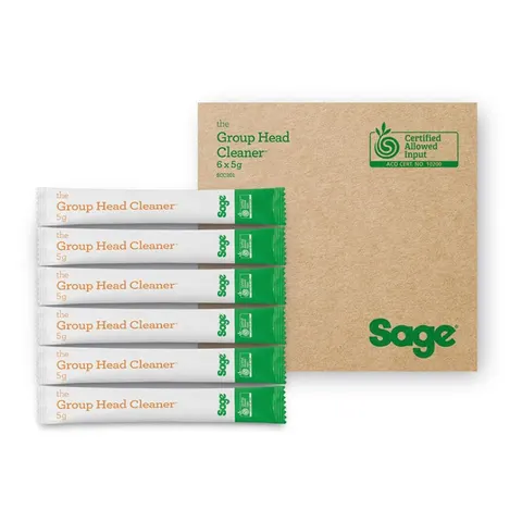 Препарат за почистване на Еспресо машини SAGE (Group Head Cleaner) Sage SCC201 ECO (6х5 гр.)